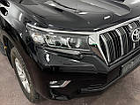 Вії на фари (2 шт., для LED) для Toyota Land Cruiser Prado 150, фото 5