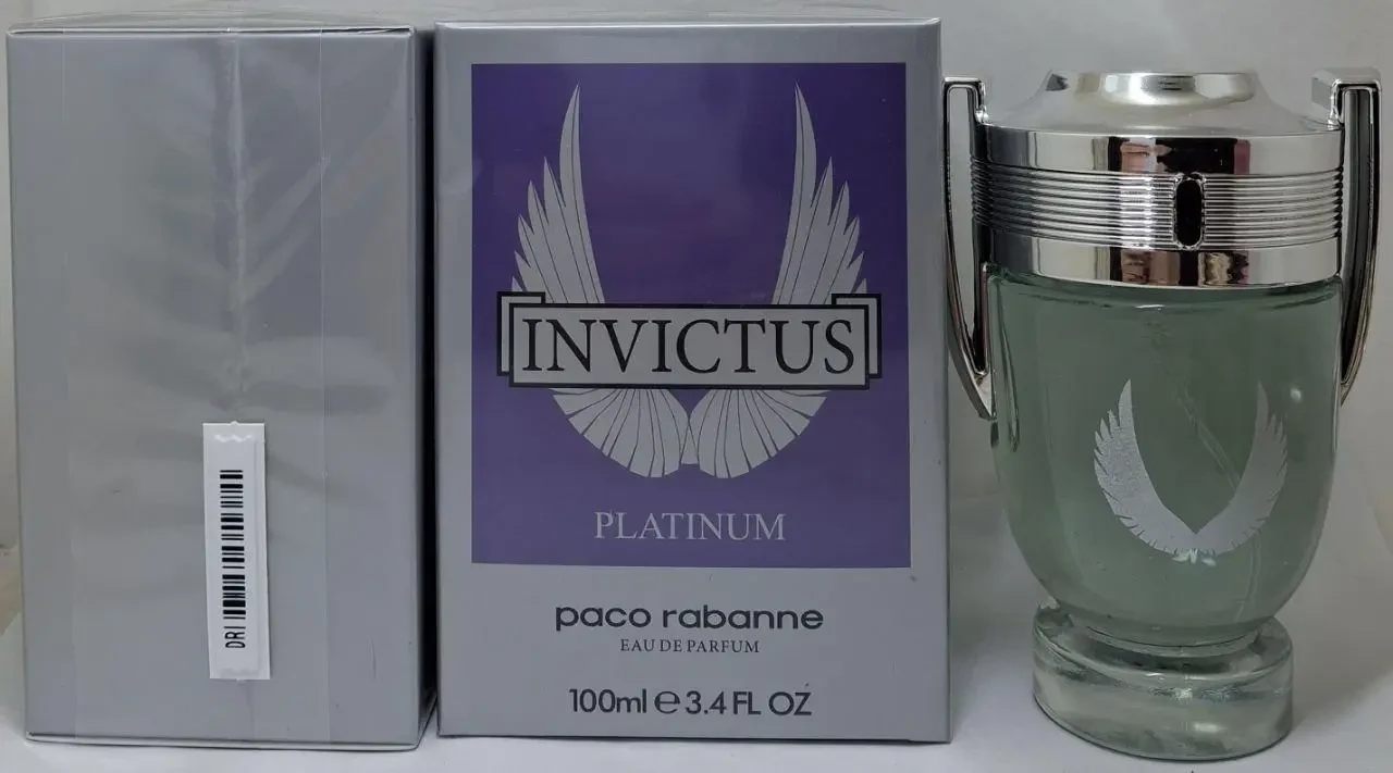 LUX Парфюмированная вода мужская Paco Rabanne Invictus Platinum (Пако раббан Инвиктус Платинум) 100 ml