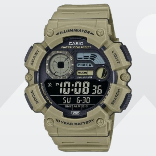 Чоловічий годинник Casio WS-1500H-5B