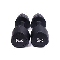 Гантелі з уретановим покриттям 5 кг Generation Fitness FF51D6C-5kg (пара)