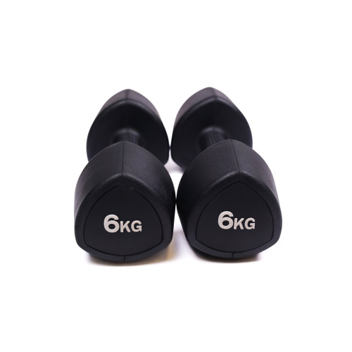 Гантелі з уретановим покриттям 6 кг Generation Fitness пара