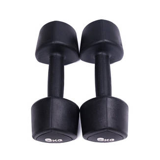 Гантелі з уретановим покриттям 6 кг Generation Fitness пара, фото 2