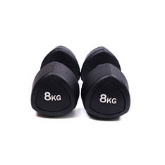 Гантелі з уретановим покриттям 8 кг Generation Fitness FF51D6C-8kg (пара)