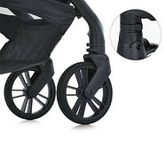 Коляска дитяча ME 1181 DAHLIA Black, фото 3