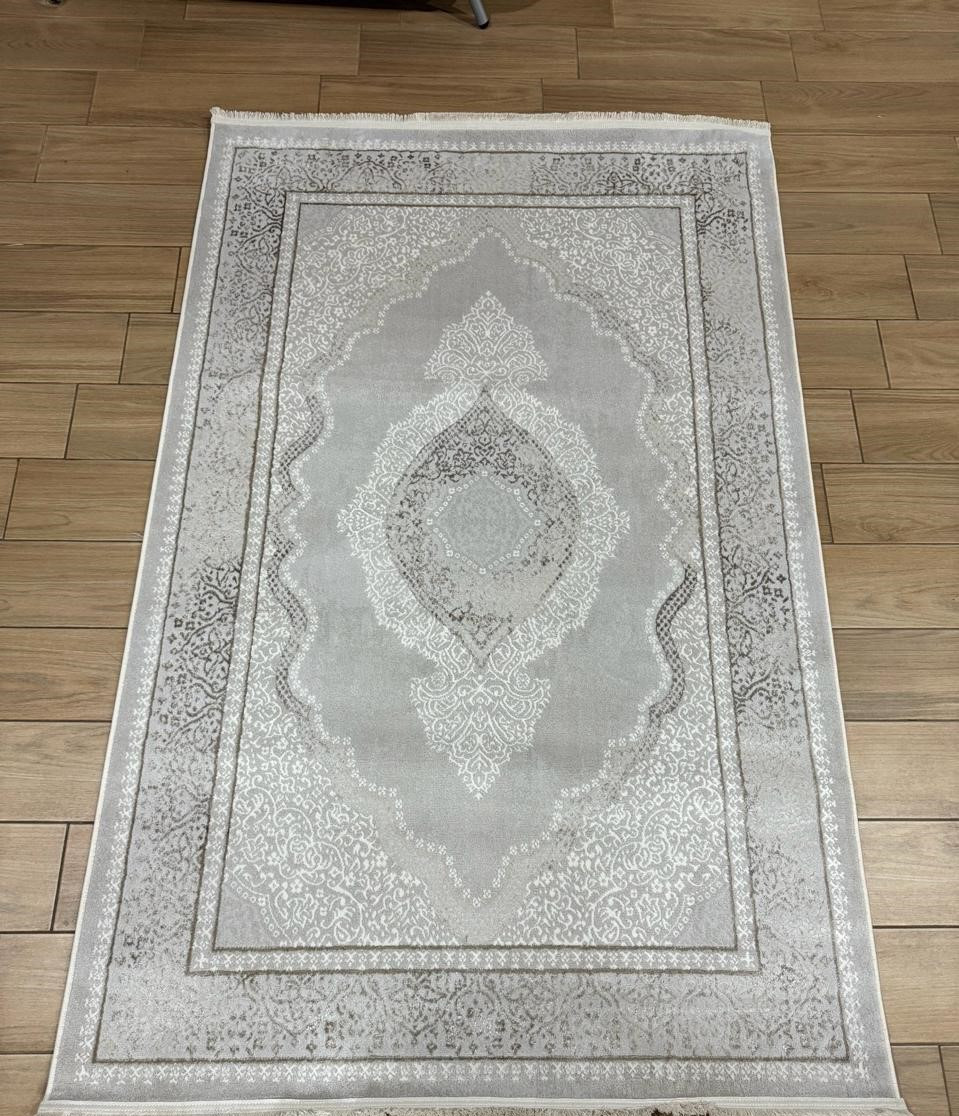 Килим Salon  A607A LIGHT VIZON SHERING / LIGHT BEIGE  1.50*2.30, фото 1