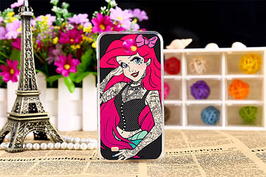 Чохол для HTC Desire 300 з картинкою русалонька рок