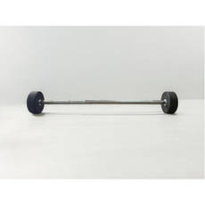 Набір прямих фіксованих штанг від 10 - 50 кг крок 5 вага 270 кг Technogym, фото 2