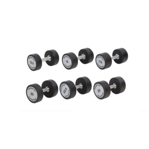 Гантельний ряд Technogym від 12.5 - 25 кг крок 2.5 кг 6 пар