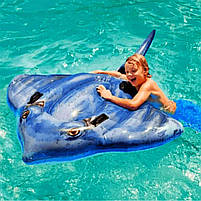 Надувний пліт Intex "Скат" 188×145 см з ручками, арт. 57550, фото 4