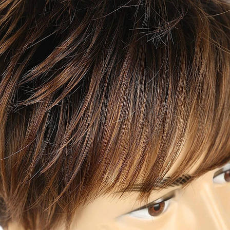 Перука чоловіча коротка каштанова HAIRJOY VC Men 055, фото 3