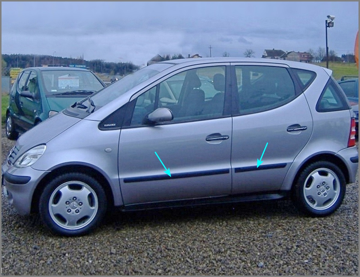 Молдинги на двері для Mercedes-Benz A-class W168 1997-2004, фото 1