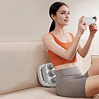 Перкусійний масажер для тіла 6 головок, 9 режимів, з USB, YM-K60 / Вібраційний масажер для спини, фото 2