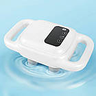 Перкусійний масажер для тіла 6 головок, 9 режимів, з USB, YM-K60 / Вібраційний масажер для спини, фото 6