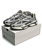 Мужские кроссовки lacoste l003 Grey Silver Лакоста серые весна лето 41 - 46