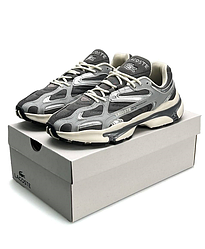 Чоловічі кросівки lacoste  l003 Grey Silver Лакоста сірі весна літо