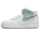 Жіночі кросівки Nike Air Force 1 '07 Mid White DD9625-103 Оригінал, фото 4
