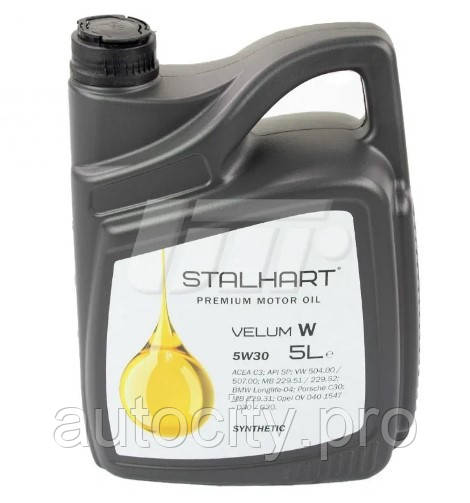 Моторна олива STALHART VELUM 5W30 5л, фото 1