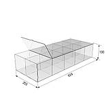 Коробка акрилова EKOSTAR 624х255х130 з кришкою, фото 2