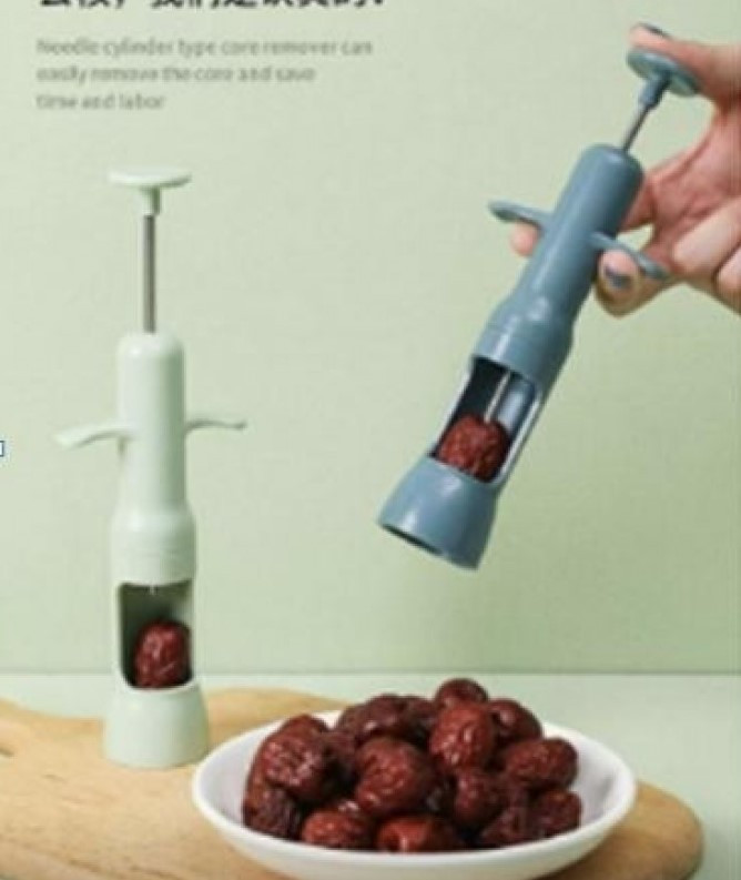 Відділювач кісточок вишні та черешні DATE CORER VELEKA-851 ручний компактний SV227, фото 1