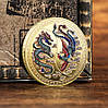 Сувенірна монета удачі "Дракон і Фенікс" / Подарункова монета у футлярі, фото 5