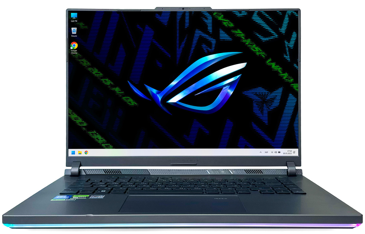 Ноутбук Asus ROG Strix G16 G614JI: Core i7-13650HX / DDR5 16 ГБ / RTX 4070, 8 ГБ / SSD 1 ГБ / 16"