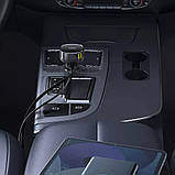 Розгалужувач — подовжувач зарядний в авто Baseus Enjoyment Pro 60 W (1USB-C) + висувний кабель Type-C, фото 9
