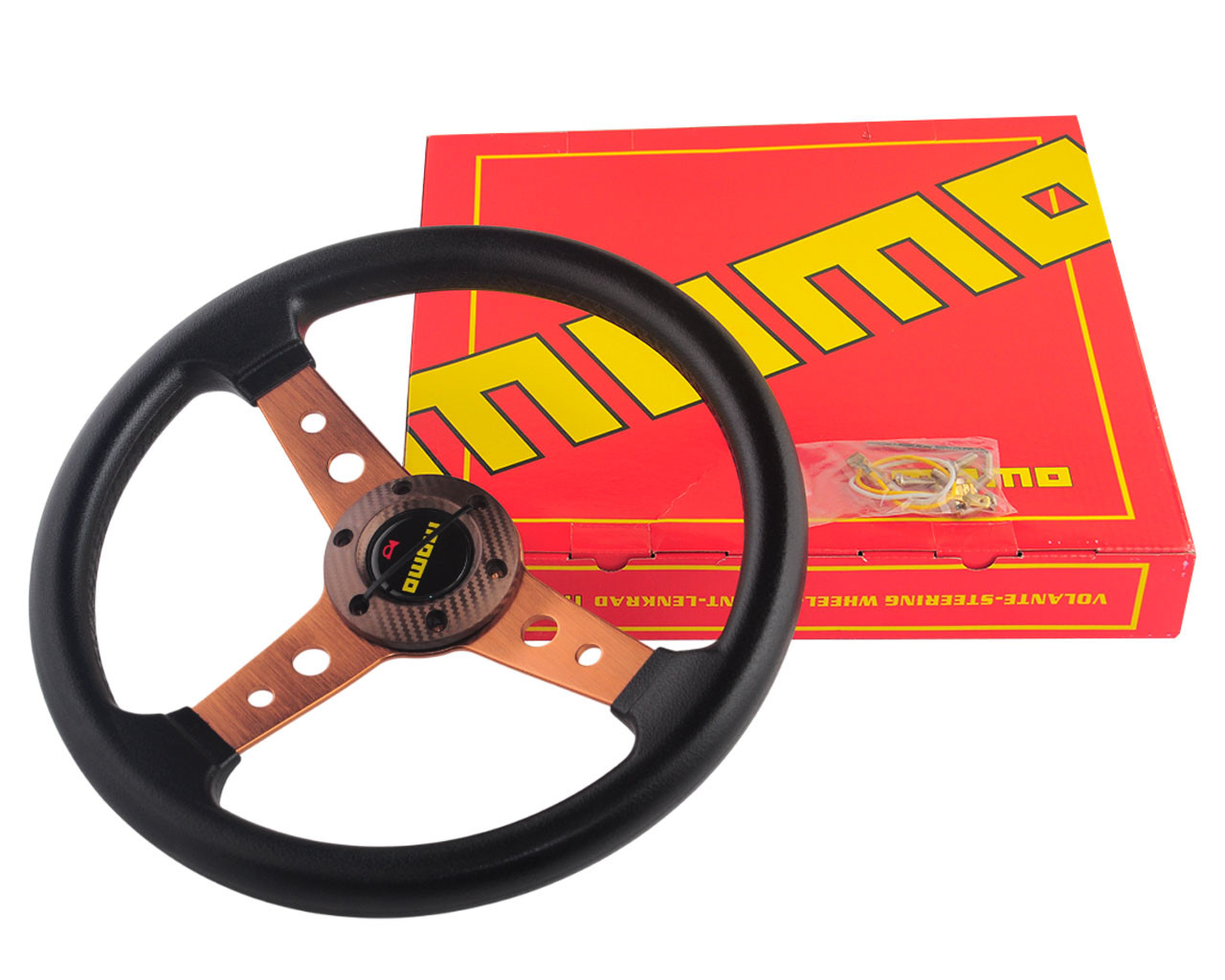 Кермо універсальне із золотими спицями (без перехідника)