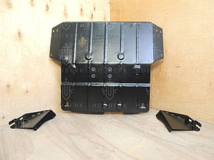 Захист радіатора двигуна та КПП Ford Transit 6 (V347;V348) (2006-2013)  /V: 2.4 D/ {Рад, ДВС, РКПП}
