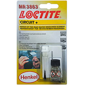 Струмопровідний лак для ремонту ниток обігріву скла Loctite MR 3863 Circuit+ 2мл