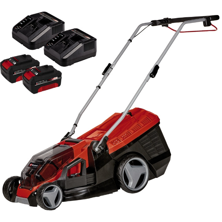 Газонокосарка акумуляторна Einhell GE-CM 36/36 Li Kit (Бесплатна доставка)