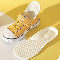 Ортопедичні дитячі устілки обрізні універсальні 31-35 розміру з амортизацією на пятці, фото 9