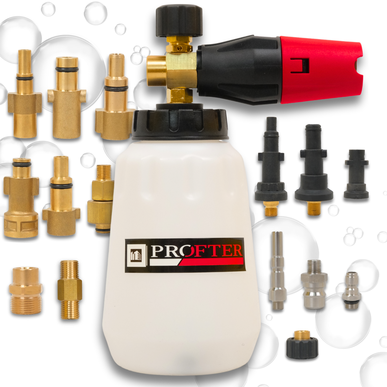 Професійний пінник на мийку високого тиску Profter S02 (посилений), фото 1