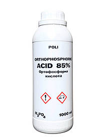 Ортофосфорна кислота Poli 1 л Харчова фосфорна кислота 85%