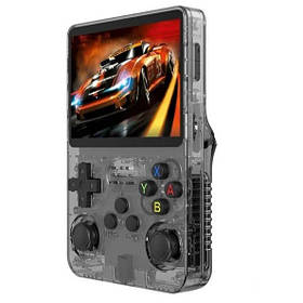 Портативна ігрова ретро приставка Game Console R36S 64GB Grey