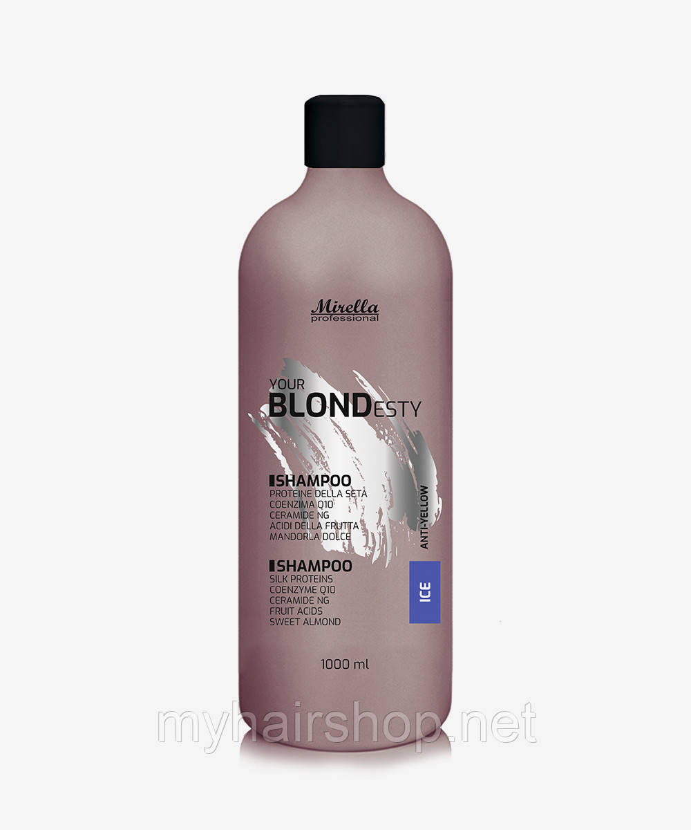 Шампунь «Крижаний блонд» Mirella Ice shampoo 1000 мл