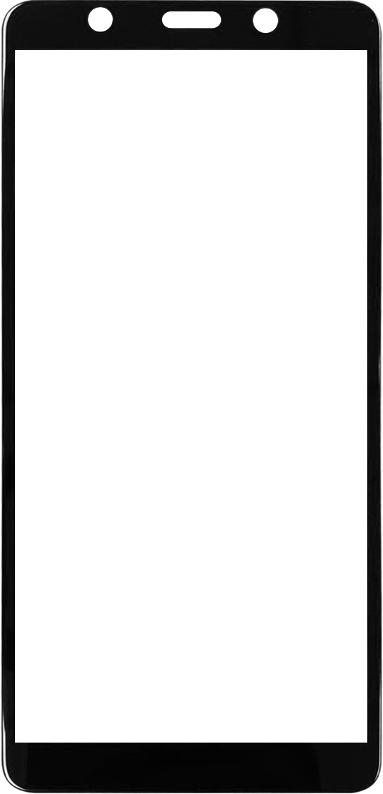 Захисне скло Tecno POP3 black frame 5D Strong (Т)