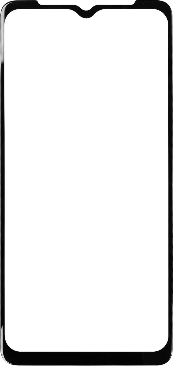 Захисне скло Tecno POP4 LTE black frame 5D Strong (Т)
