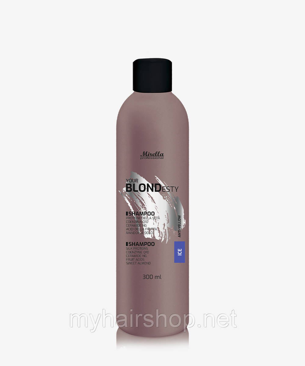 Шампунь «Крижаний блонд» Mirella Ice shampoo 300 мл, фото 1