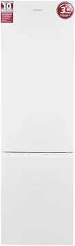 Двокамерний холодильник Grunhelm BRH-N200E60W, фото 1