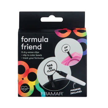 Затискачі для формул Framar Formula Friend Bowl Clips "Не забудь мене", 8 шт (CL-FF-BLK)