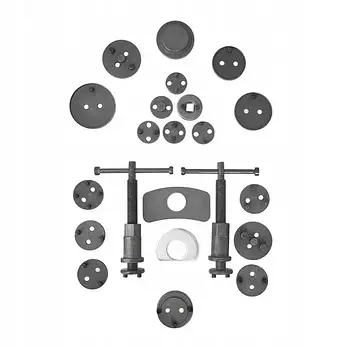 Набір для обслуговування гальмівних циліндрів Kraft&Dele KD10784, 22 шт., фото 3
