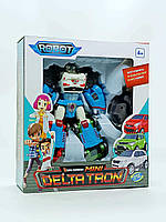Робот-трансформер 20 см Mini Deltatron 520 — перетворюється на три авто, фото 3
