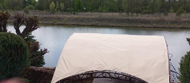 тканинний тент на навіс для профілакторія ірпінь