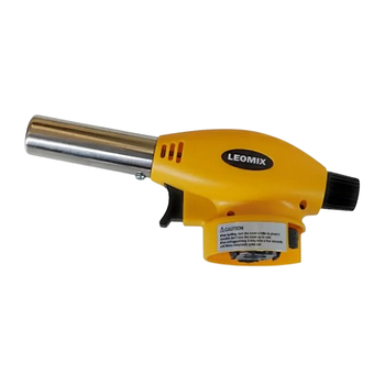 Пальник газовий з керамічним соплом та п'єзо d20мм*185мм LEOMIX