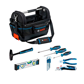 Сумка для інструментів GWT 20 та набір ручних інструментів Bosch (1600A02H5B)