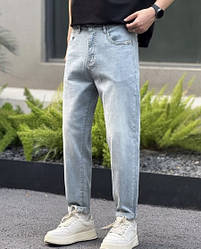 Чоловічі легкі стильні джинси boyfriend стретчеві полегшені джинси чоловічі бойфренди тонкі люкс якість