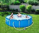 Бассейн каркасний круглий з фільтром 305×76 см BestWay 56677, фото 2