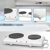 Настільна електрична плита Clatronic DKP 3583 2500W, фото 3