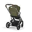 Коляска Cybex Balios S Lux Taupe 2 в 1 Moss Green / Люлька Chocolate Brown, фото 7