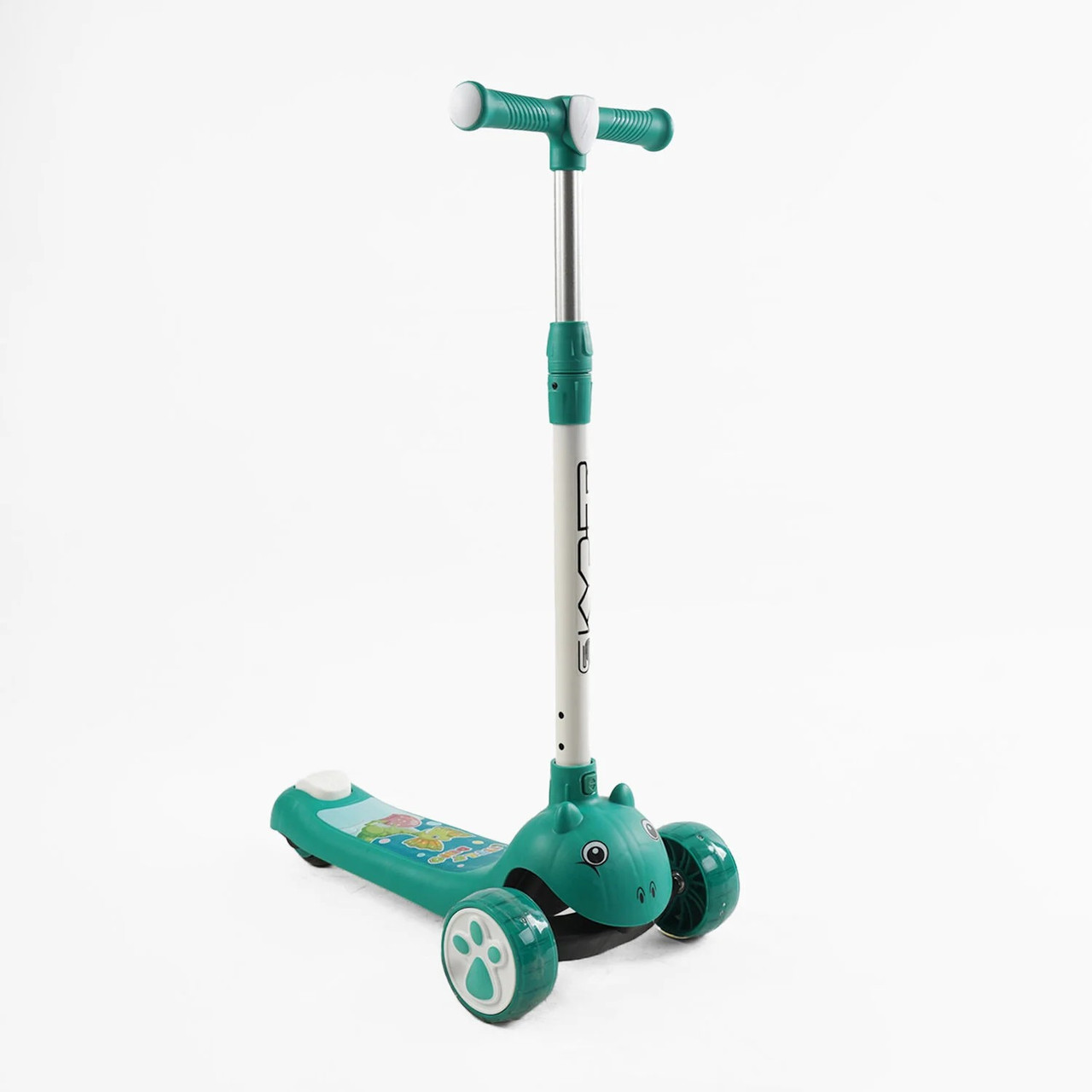 Триколісний самокат "Skyper" DS-17065 колеса PU 109*44 см зі світлом, фото 1